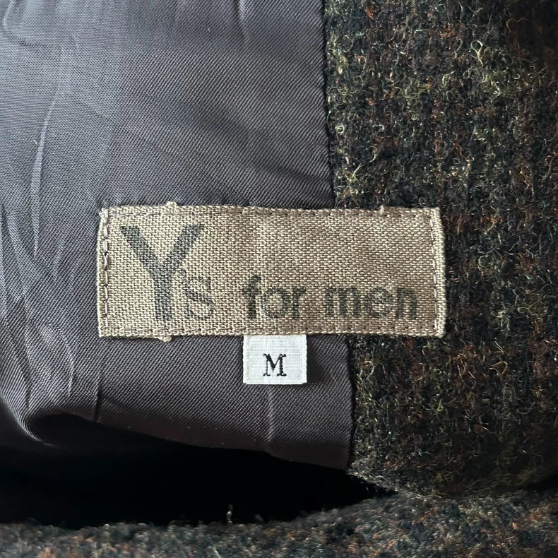 Vintage Yohji Yamamoto Brown Plaid Suit