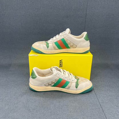 Gucci Screener Low-Top Leather Sneakers for Men 0079