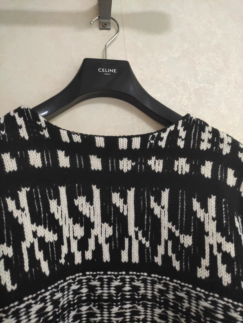 Givenchy Chito Black and White Sweater