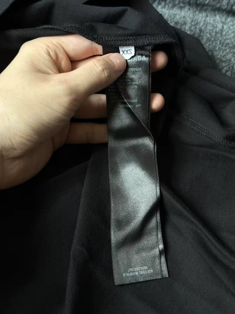 Balenciaga Destruction Letter Short Sleeve T-Shirt