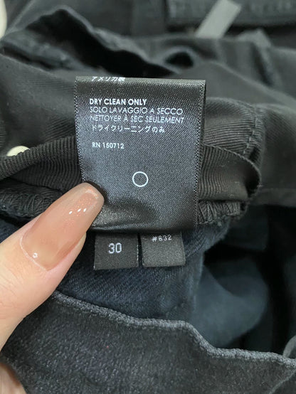 Amiri Black Blue Paisley Denim Pants