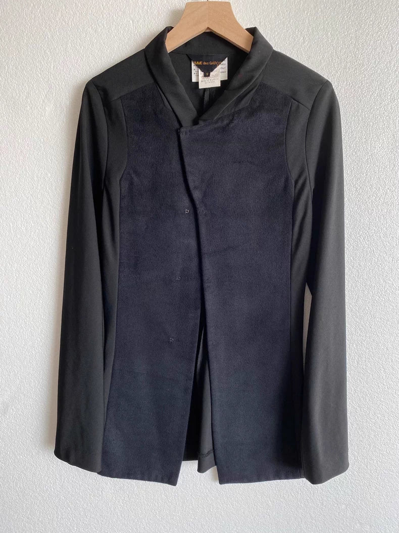 COMME des GARCONS Wool Silk Coat