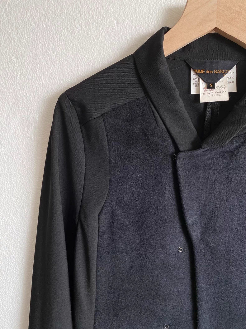 COMME des GARCONS Wool Silk Coat