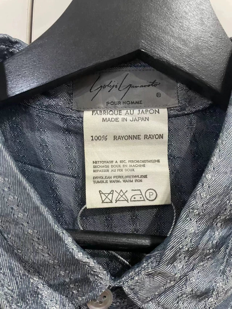 Yohji Yamamoto Short Sleeve Shirt