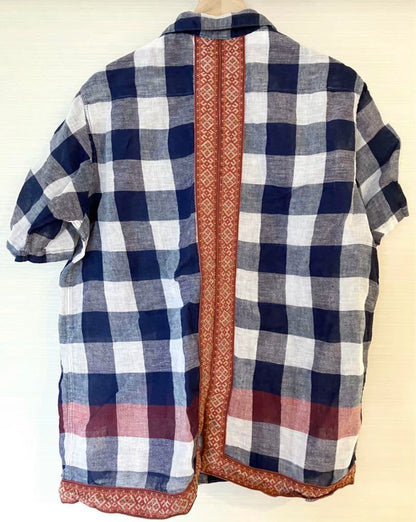 Floral Tie-Up Shirt by Kapital