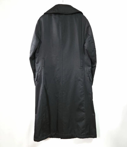 Yohji Yamamoto Black Wool Overcoat