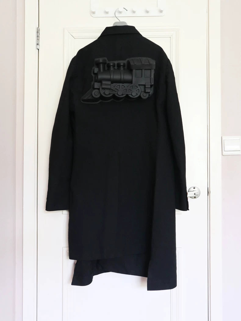 Comme des Garcons Homme Plus Black Coat
