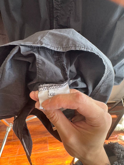 Stone Island Navy Jacket with Special Material