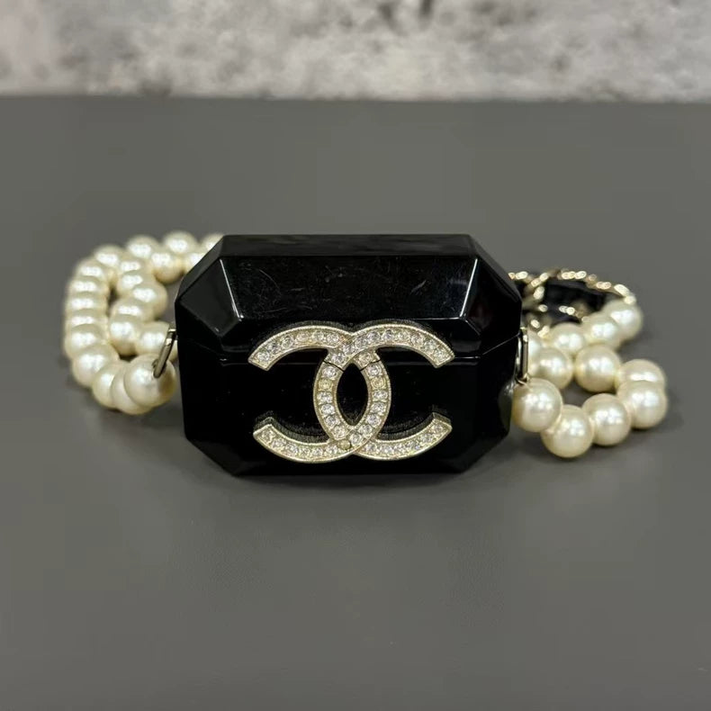 Chanel Pearl Headphone Case