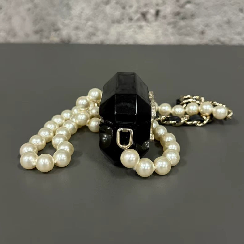 Chanel Pearl Headphone Case