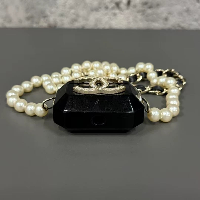 Chanel Pearl Headphone Case