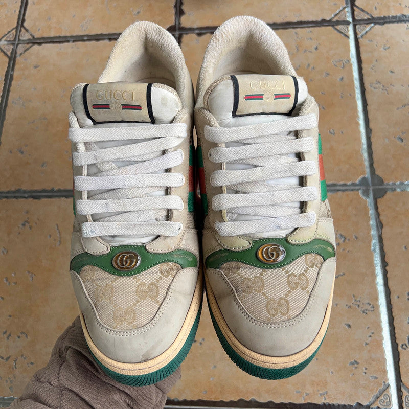 Gucci Screener Dirty Shoes for Stylish Men 0079