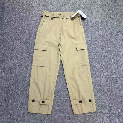 Dior Khaki Cargo Pants for Men-zp