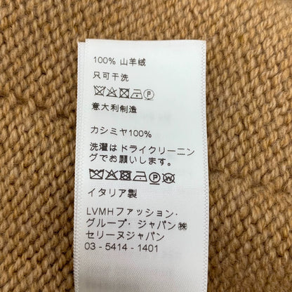 Celine Brown Cashmere Knit Sweater