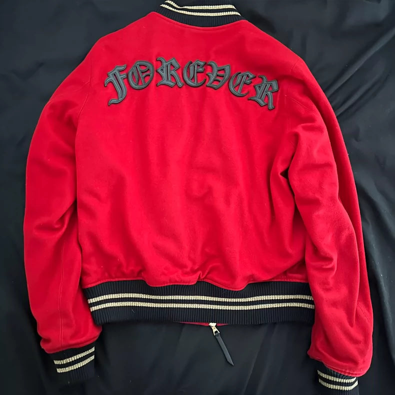 Amiri Wool-blend Bomber Jacket