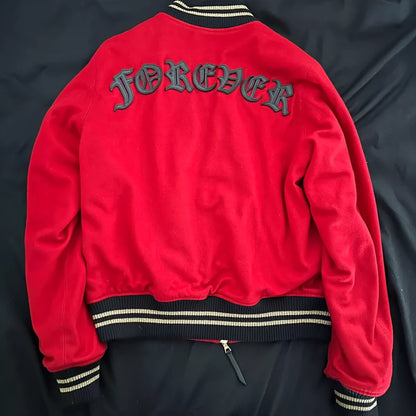 Amiri Wool-blend Bomber Jacket