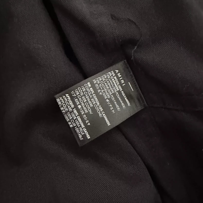 Amiri Wool-blend Bomber Jacket