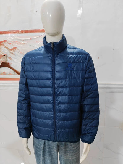 Givenchy Blue Stand Collar Down Jacket