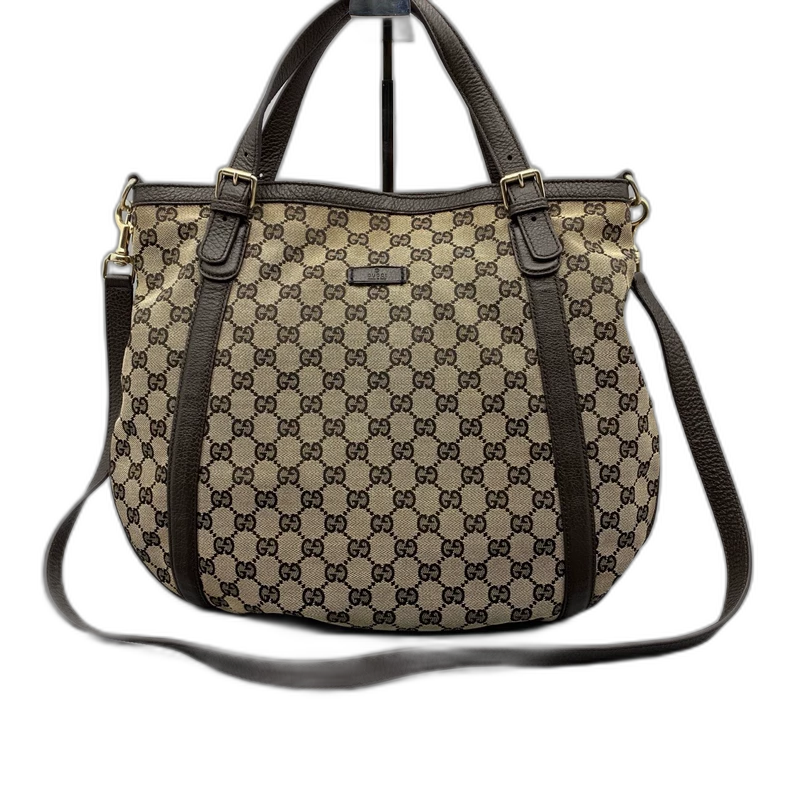 Gucci Vintage Logo Canvas Handbag