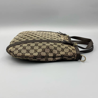 Gucci Vintage Logo Canvas Handbag