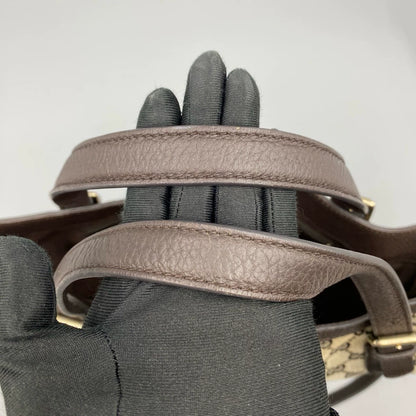Gucci Vintage Logo Canvas Handbag