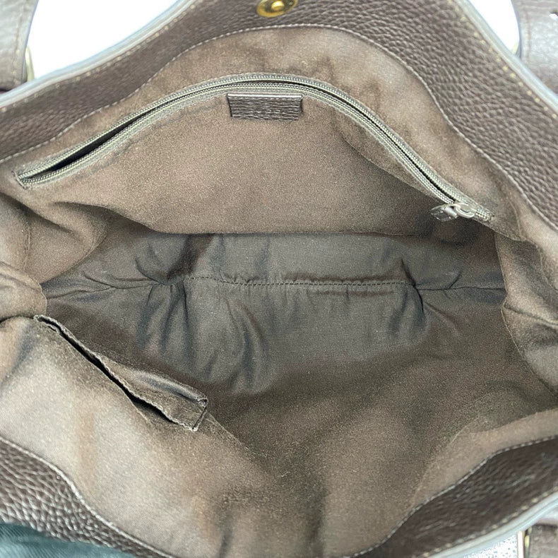 Gucci Vintage Logo Canvas Handbag