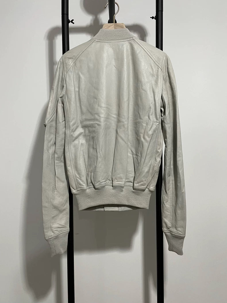 Rick Owens MA1 Leather Jacket