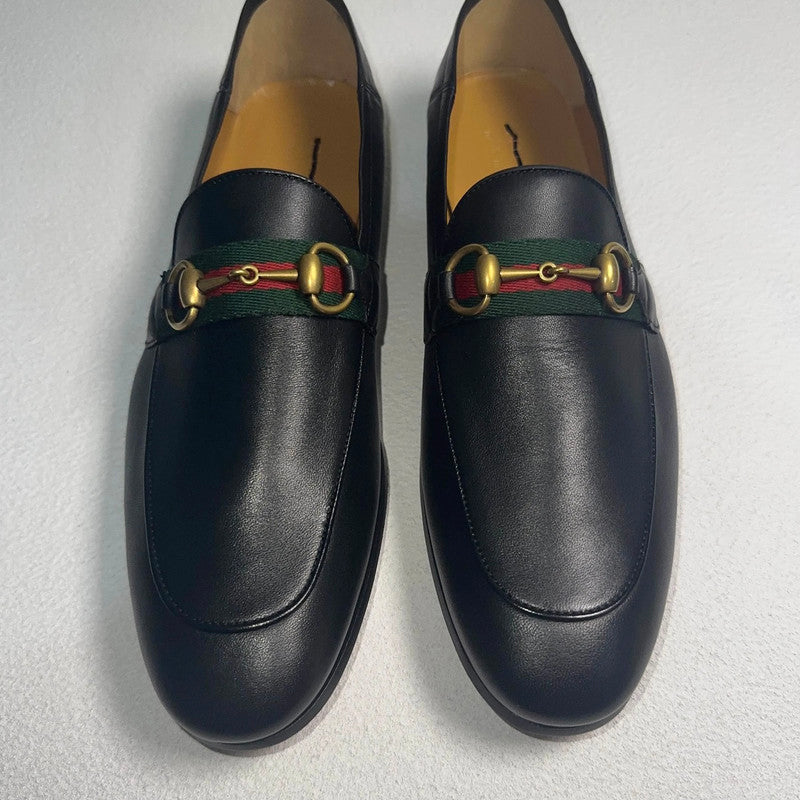 Gucci Men's Leather Loafers with Horsebit 0079