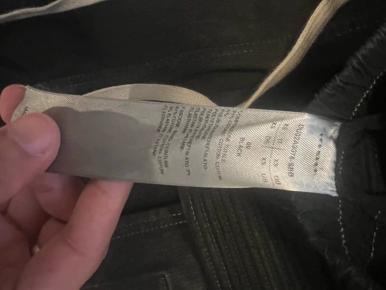 Rick Owens Double Ring Jeans XS