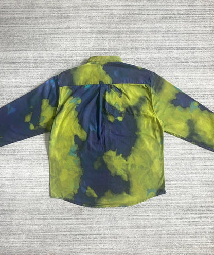 Stussy Tie-Dye Long Sleeve Shirt-zp