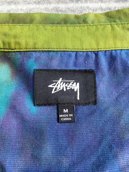 Stussy Tie-Dye Long Sleeve Shirt-zp