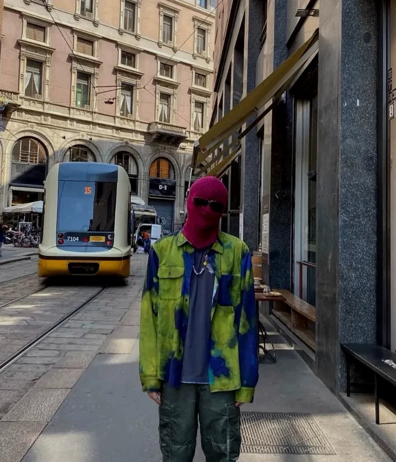 Stussy Tie-Dye Long Sleeve Shirt-zp