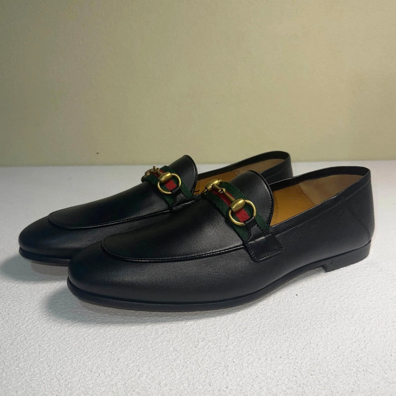 Gucci Men's Leather Loafers with Horsebit 0079