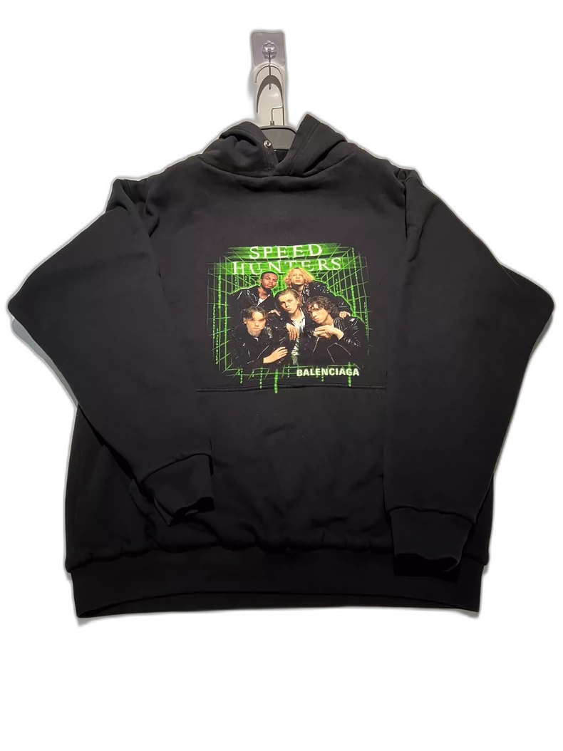 Balenciaga Band Hoodie Double Layer Thick