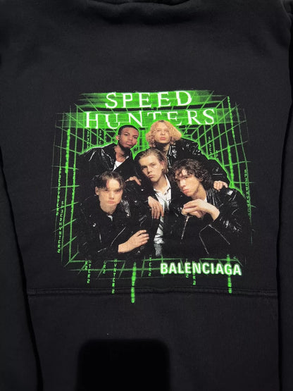 Balenciaga Band Hoodie Double Layer Thick