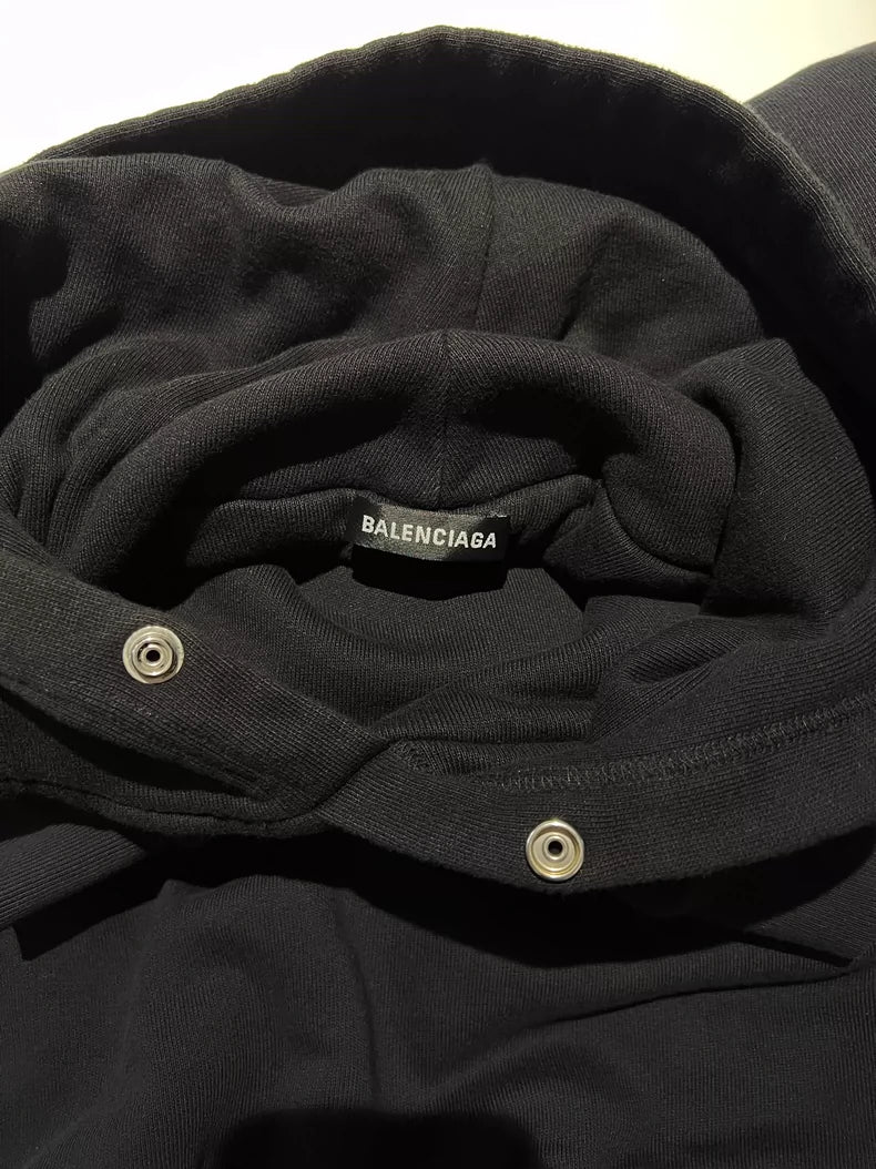 Balenciaga Band Hoodie Double Layer Thick