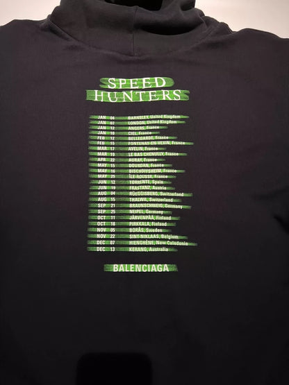Balenciaga Band Hoodie Double Layer Thick