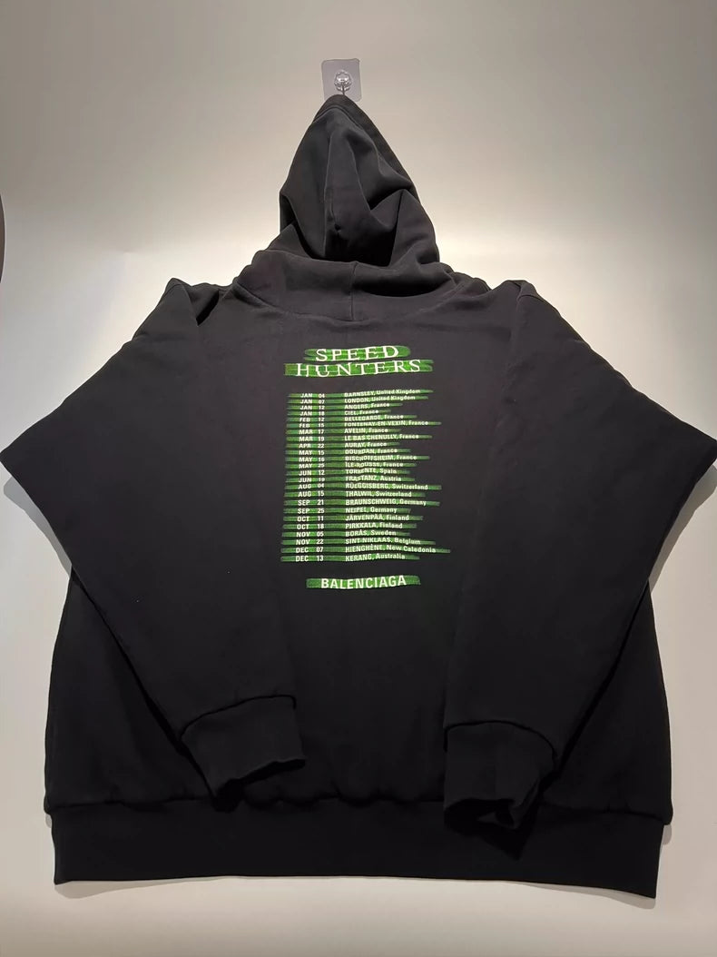 Balenciaga Band Hoodie Double Layer Thick