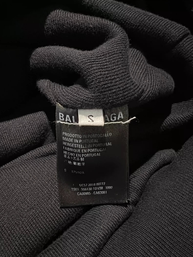 Balenciaga Band Hoodie Double Layer Thick