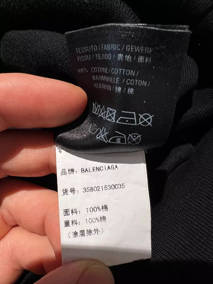 Balenciaga Band Hoodie Double Layer Thick