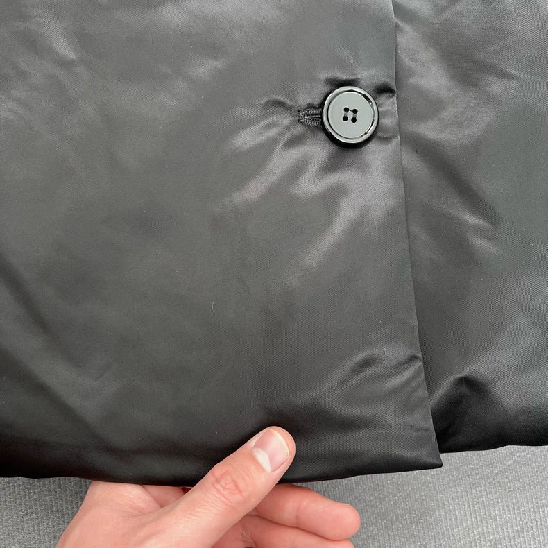 Black Long Puffer Coat from Maison Margiela