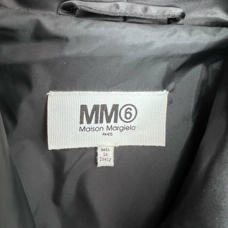 Black Long Puffer Coat from Maison Margiela