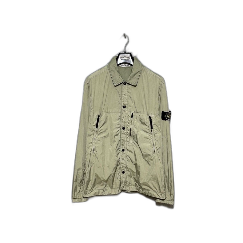 Stone Island Three-Zip Resin Nylon Jacket