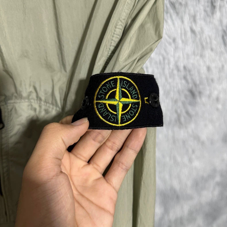 Stone Island Three-Zip Resin Nylon Jacket