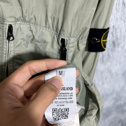 Stone Island Three-Zip Resin Nylon Jacket