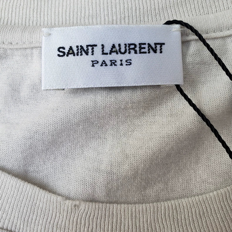 SAINT LAURENT 20SS Vintage Graphic T-Shirt