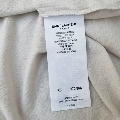 SAINT LAURENT 20SS Vintage Graphic T-Shirt