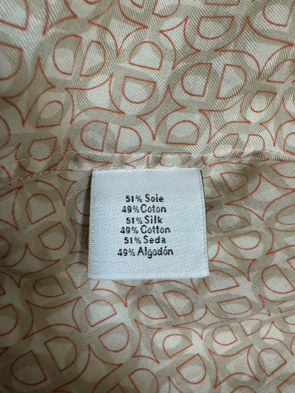 Hermes Silk Cotton Button Up Shirt