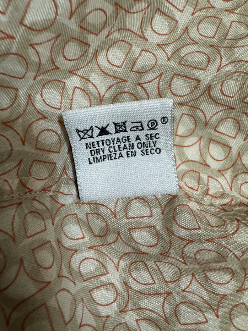 Hermes Silk Cotton Button Up Shirt