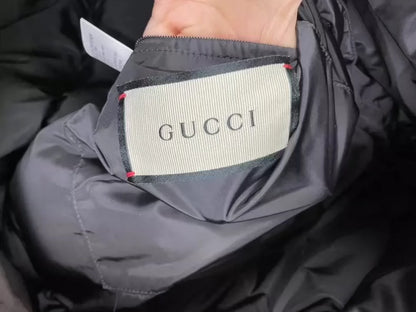 Gucci Reflective Logo Puffer Jacket